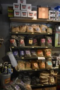 We have a wide selection of birdseeds and mixes