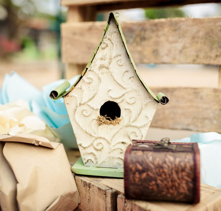 Bird House Decoration.